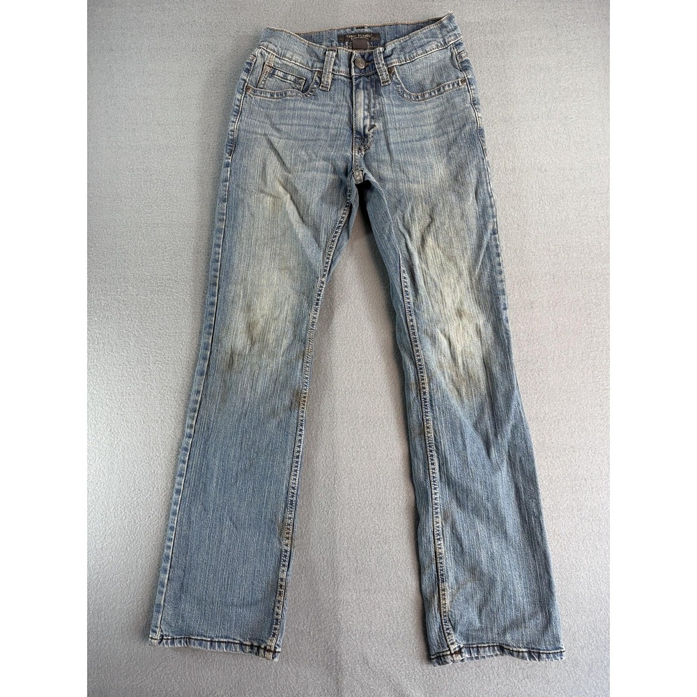 Cody James Slim Boot Wyatt Jeans Womens 27WX32L Medium Wash Blue Bootcut Denim